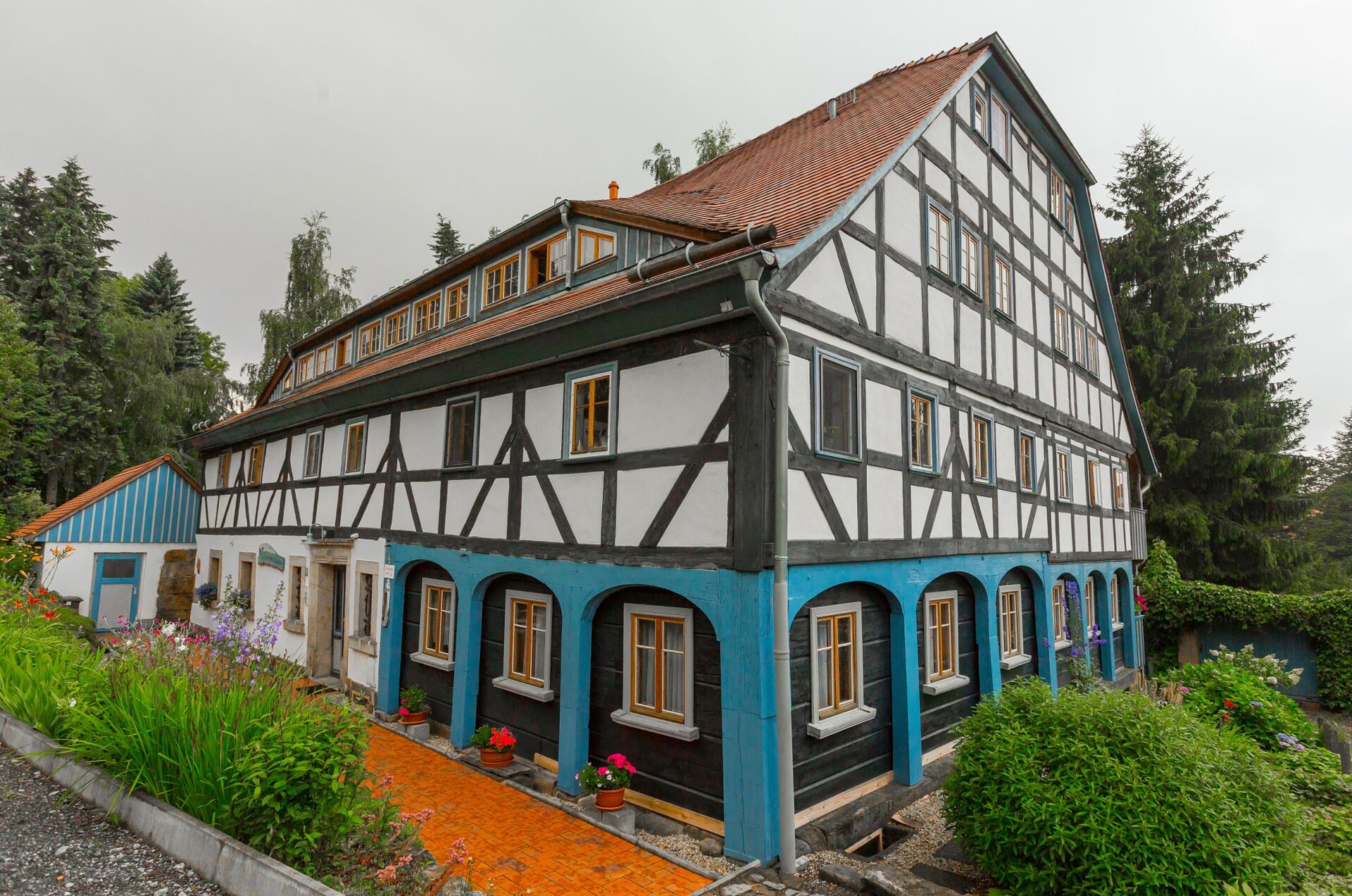Aufnahme Umgebindehaus in Jonsdorf - Foto: Markus Balkow